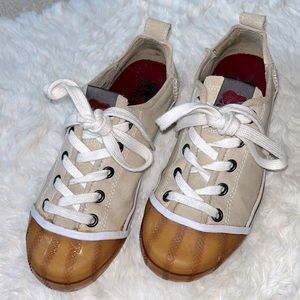 Sorel NL1671-106 SENTRY LACE Low Sneaker Women's US 6 Natural Canvas